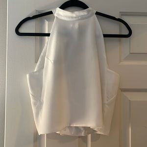 REVOLVE J.O.A LOS ANGELES HIGH NECK CROP TOP